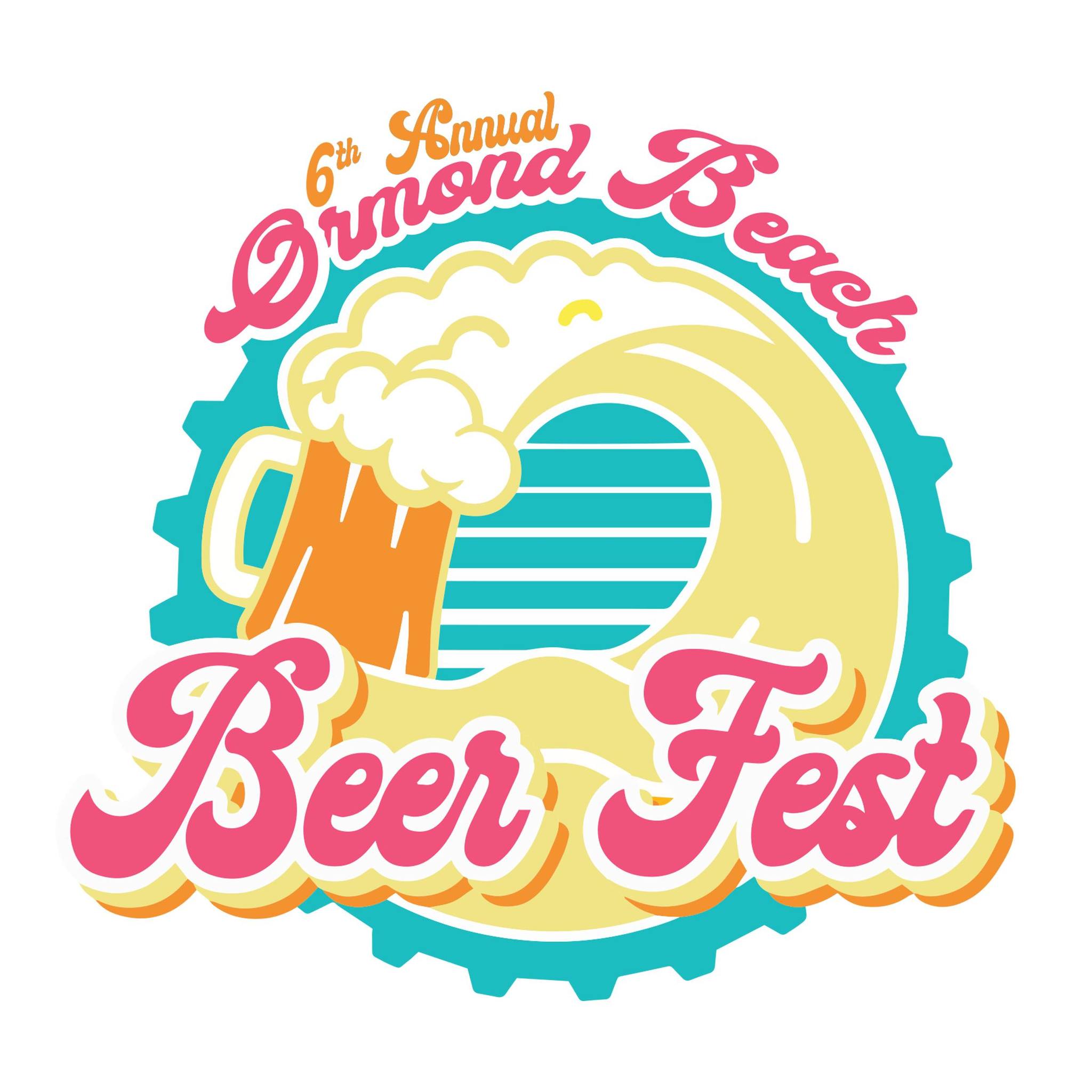 The official logo of the 6th Annual Ormond Beach Beer Fest.